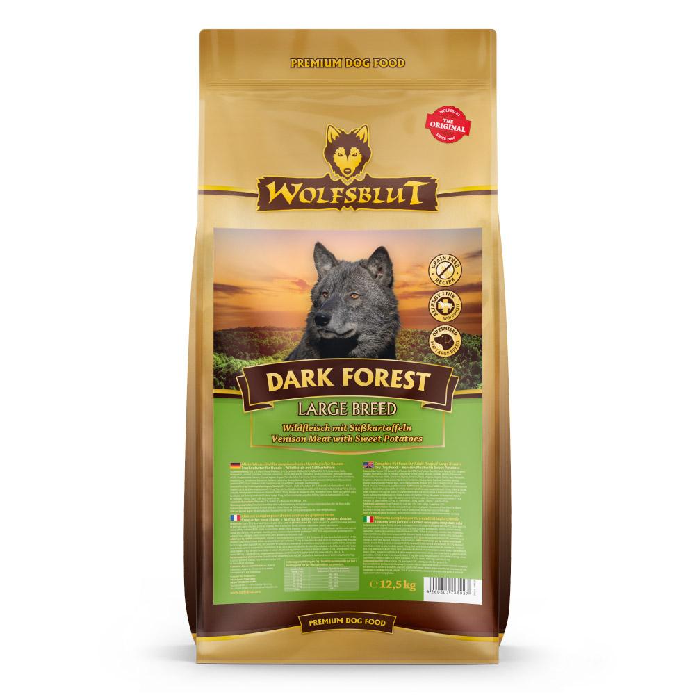 petspremium Wolfsblut Dark Forest - Wild und Süßkartoffel Large Breed Trockenfutter 12 5 kg Schlussverkauf