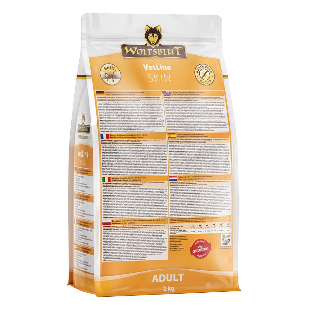 petspremium Wolfsblut Skin VetLine Trockenfutter 4 x 2 kg Zeitbegrenzte Promotion