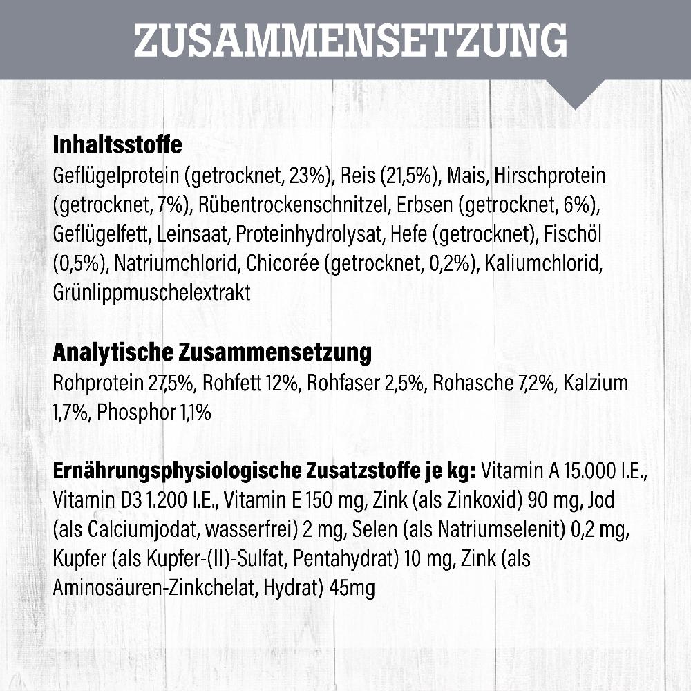 petspremium daily choice mit Wild Reis und Erbsen Basic Trockenfutter 2 x 15 kg Outlet