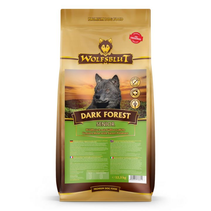 petspremium Wolfsblut Dark Forest Senior Trockenfutter 2 x 12 5 kg