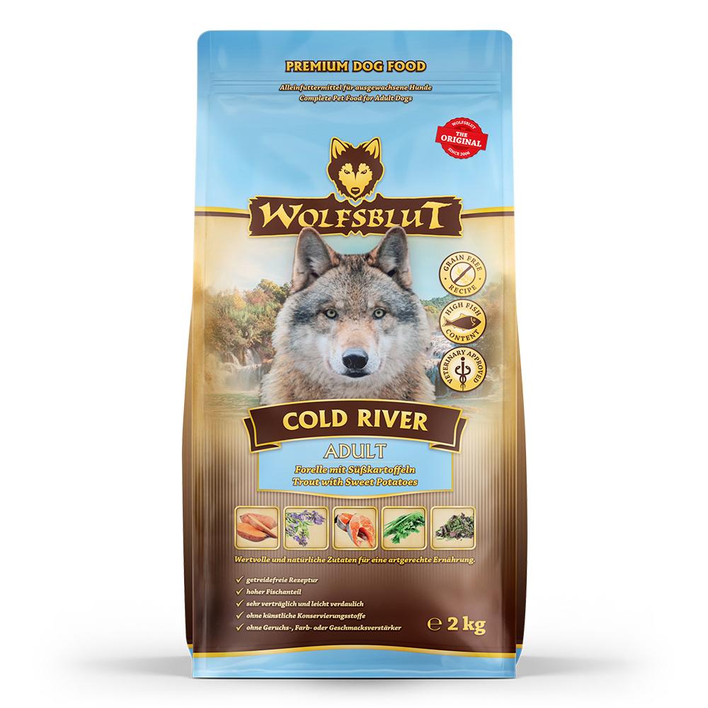 petspremium Wolfsblut Cold River - Forelle und Süßkartoffel Adult Trockenfutter 3 x 2 kg Fabrik Onlineshop