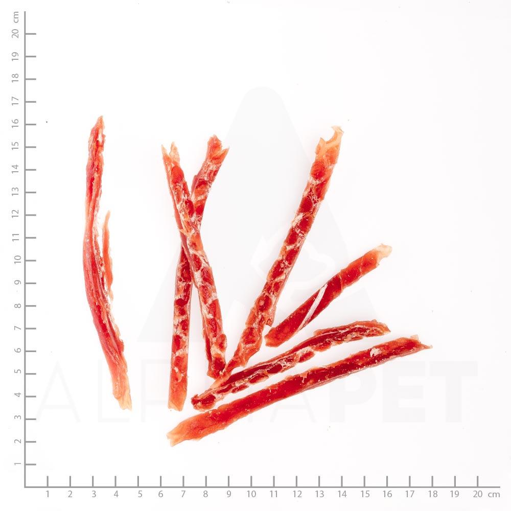 petspremium Wildes Land Entenbrust in Streifen Fleischsnacks Snack 200 g Fabrikpreis