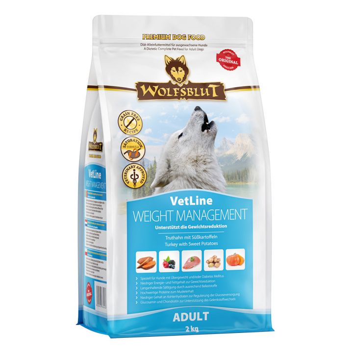 petspremium Wolfsblut Weight Management VetLine Trockenfutter 2 kg