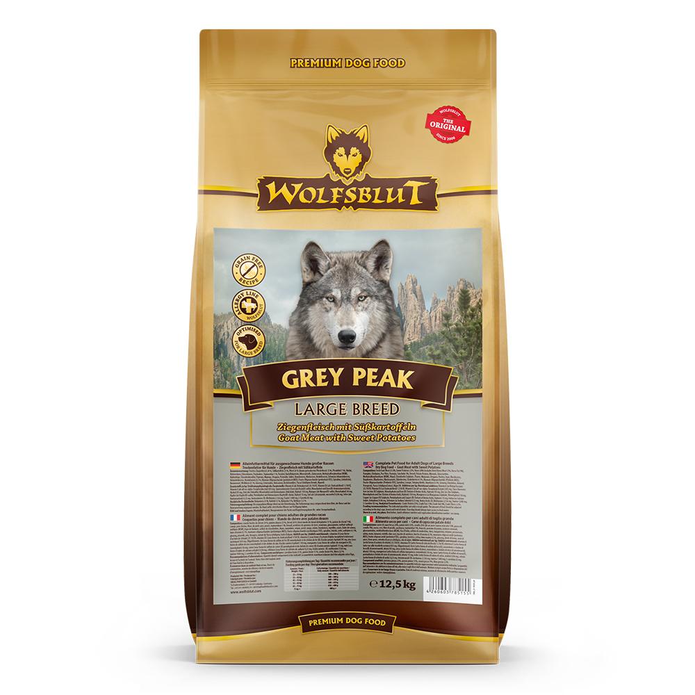 petspremium Wolfsblut Grey Peak - Ziegenfleisch und Süßkartoffel Large Breed Trockenfutter 2 x 12 5 kg Flash Sale