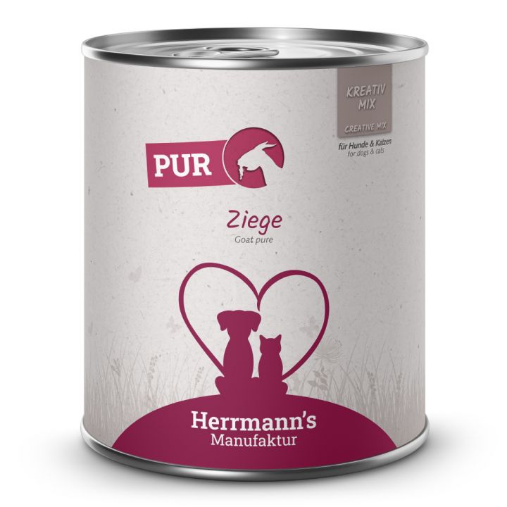 petspremium Herrmann's Ziege Reinfleisch 12 x 800 g