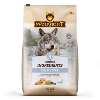petspremium Wolfsblut Limited Ingredient Cold River 3 x 9 kg Nur für heute