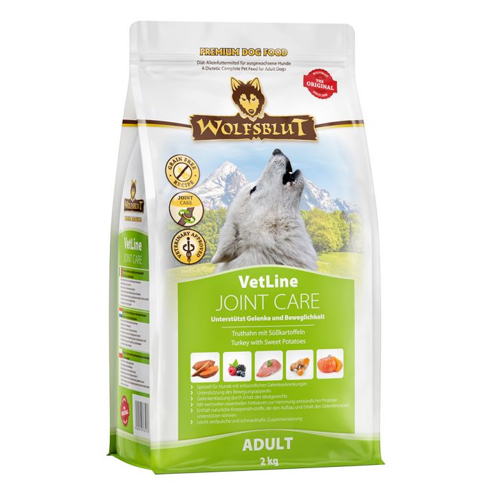 petspremium Wolfsblut Joint Care VetLine Trockenfutter 4 x 2 kg