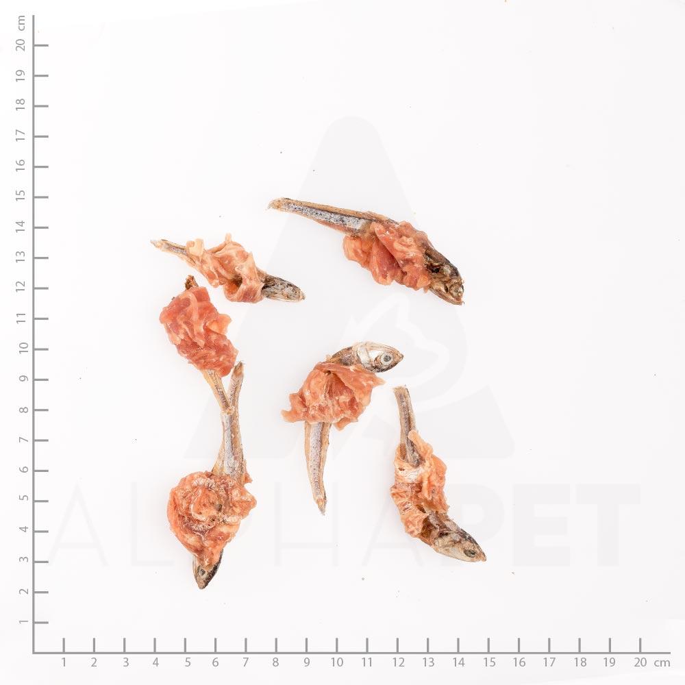 petspremium Wildes Land Hühnerbrust mit Fisch Fleischsnacks Snack 200 g im Angebot