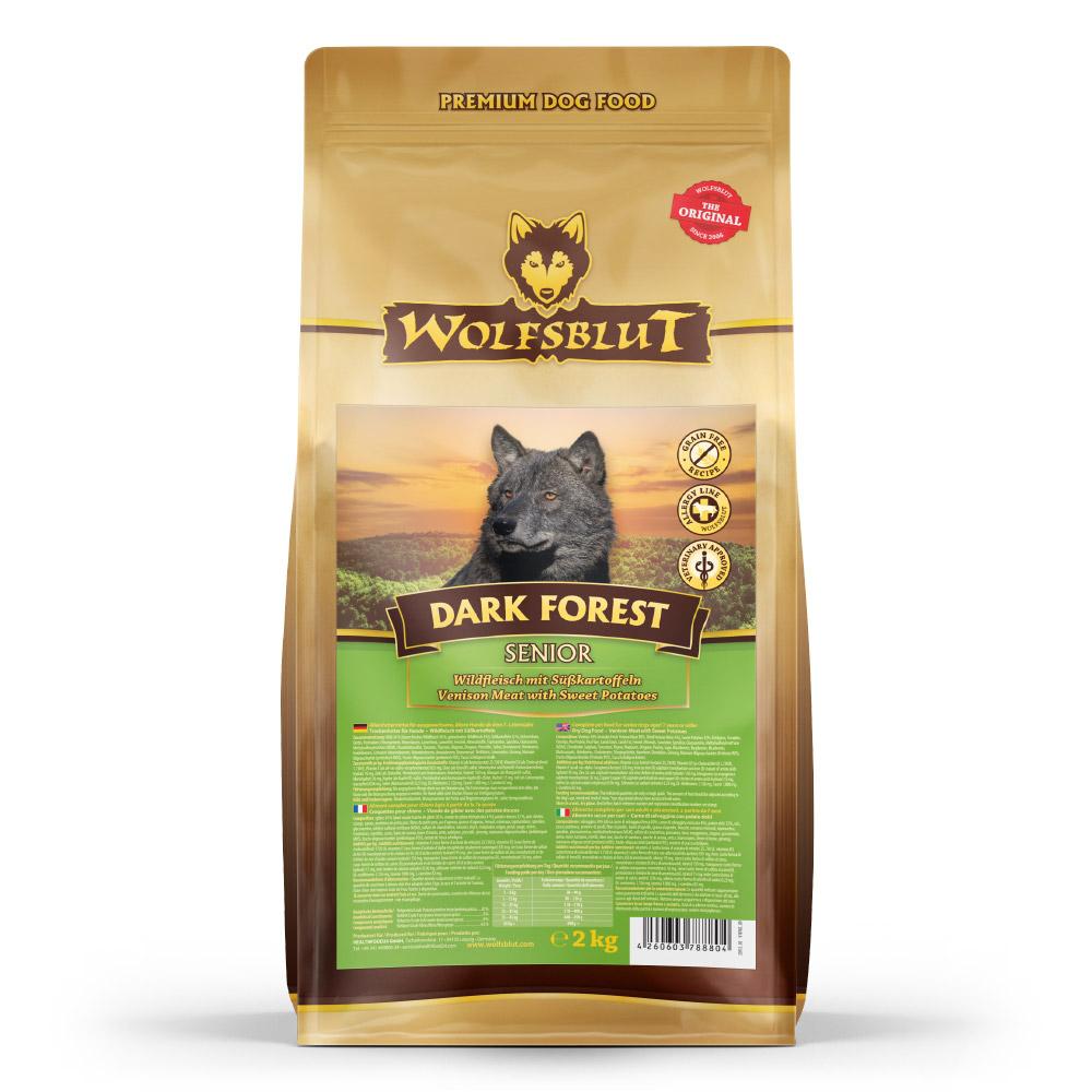 petspremium Wolfsblut Dark Forest - Wild und Süßkartoffel Senior Trockenfutter 2 kg Limitierter Zeitrabatt