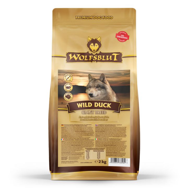 petspremium Wolfsblut Wild Duck - Ente und Kartoffel Giant Trockenfutter 3 x 2 kg Black Friday