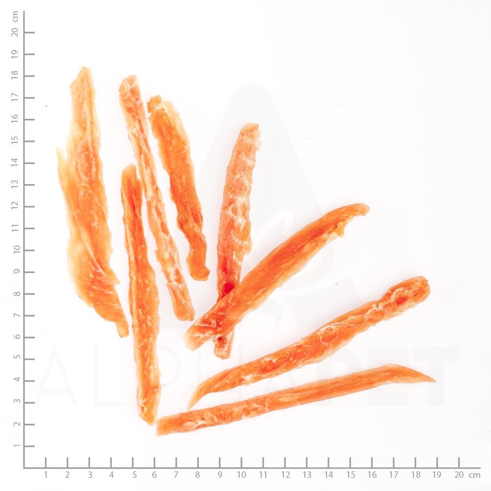 petspremium Wildes Land Hühnerbrust in Streifen Fleischsnacks Snack 200 g Kauf eins, bekomm eins gratis
