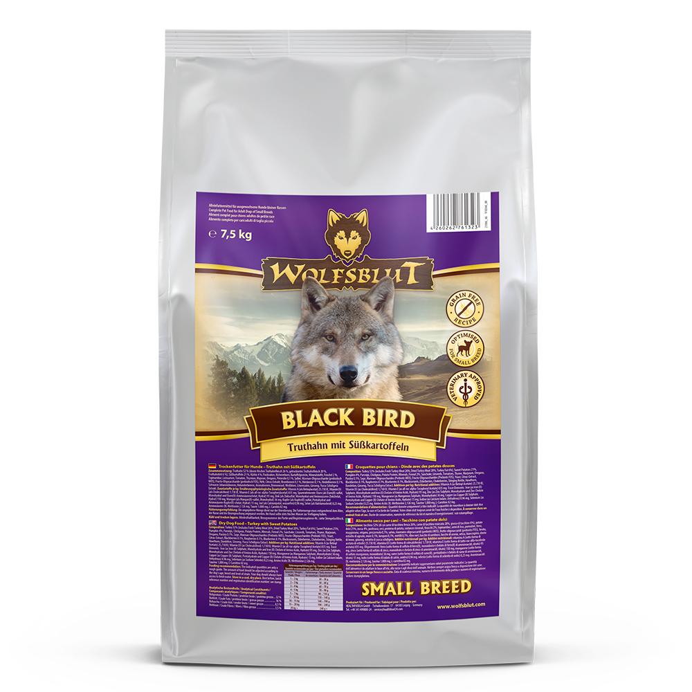 petspremium Wolfsblut Black Bird - Truthahn und Süßkartoffel Small Breed Trockenfutter 2 x 7 5 kg Letzter Tag