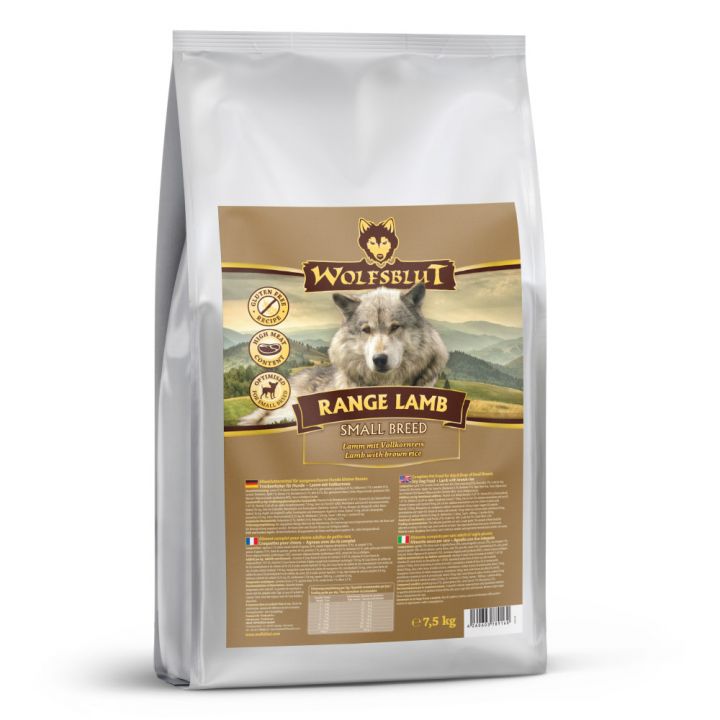 petspremium Wolfsblut Range Lamb - Lamm und Vollkornreis Small Breed Trockenfutter 2 x 7 5 kg