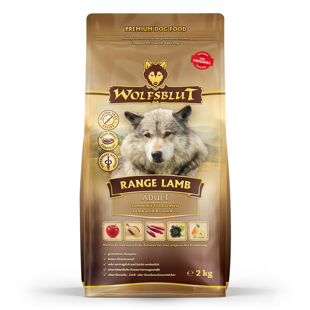 petspremium Wolfsblut Range Lamb - Lamm und Vollkornreis Adult Trockenfutter 2 kg Black Friday