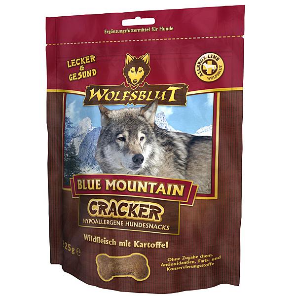petspremium Wolfsblut Blue Mountain - Wildfleisch Cracker Snack 6 x 225 g