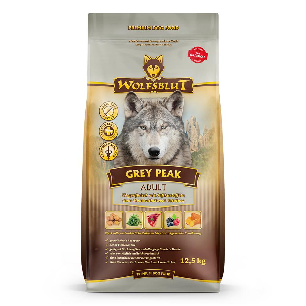 petspremium Wolfsblut Grey Peak - Ziegenfleisch und Süßkartoffel Adult Trockenfutter 12 5 kg VIP-Rabatte