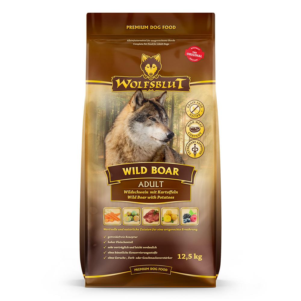 petspremium Wolfsblut Wild Boar - Wildschwein und Kartoffel Adult Trockenfutter 12 5 kg Tiefpreis