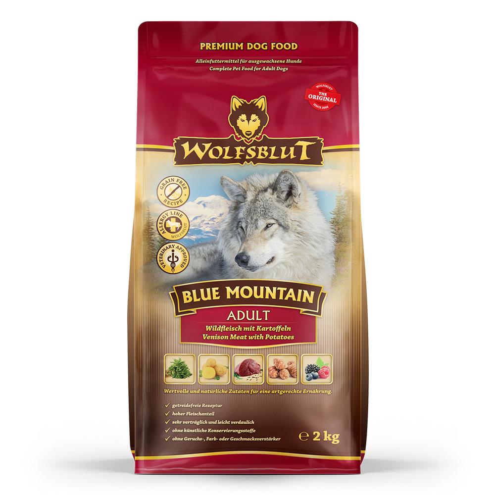 petspremium Wolfsblut Blue Mountain - Wildfleisch mit Kartoffeln Adult Trockenfutter 2 kg Letzte 3 Tage