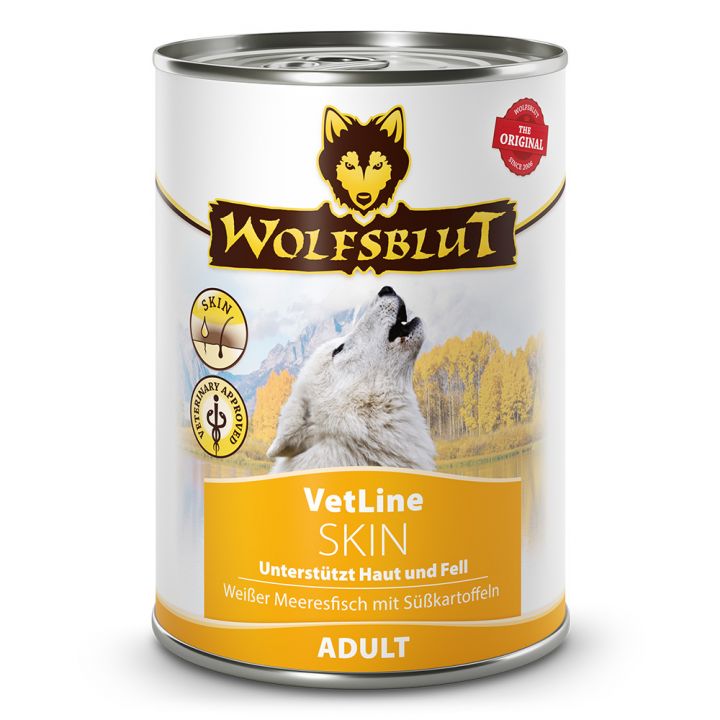 petspremium Wolfsblut Skin VetLine Nassfutter 6 x 395 g