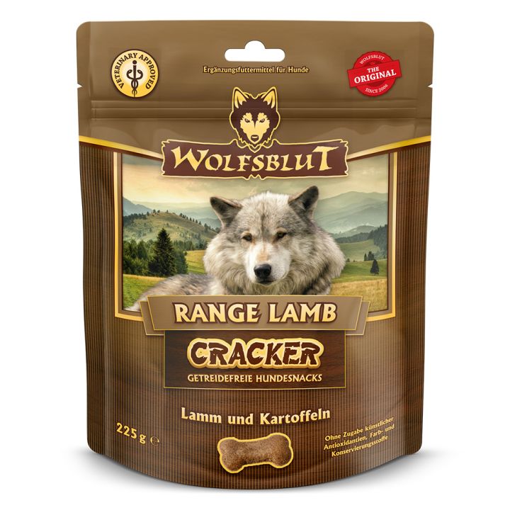 petspremium Wolfsblut Range Lamb Cracker Snack 6 x 225 g Flash Sale