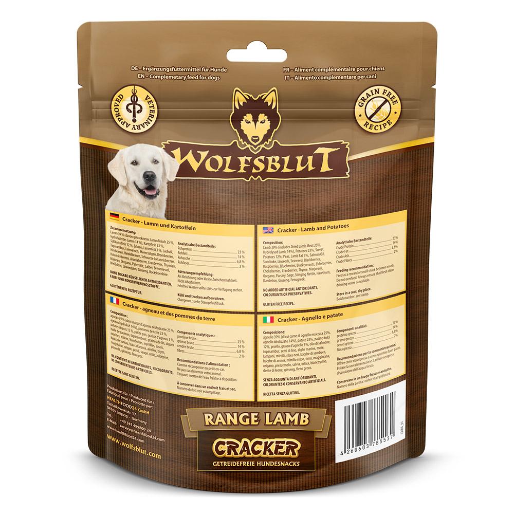 petspremium Wolfsblut Range Lamb Cracker Snack 6 x 225 g Flash Sale