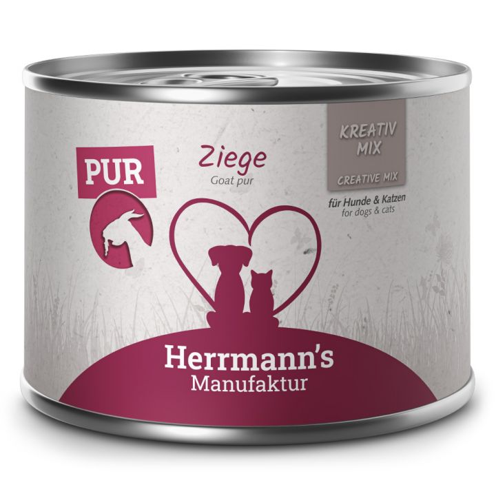 petspremium Herrmann's Ziege Reinfleisch 12 x 200 g