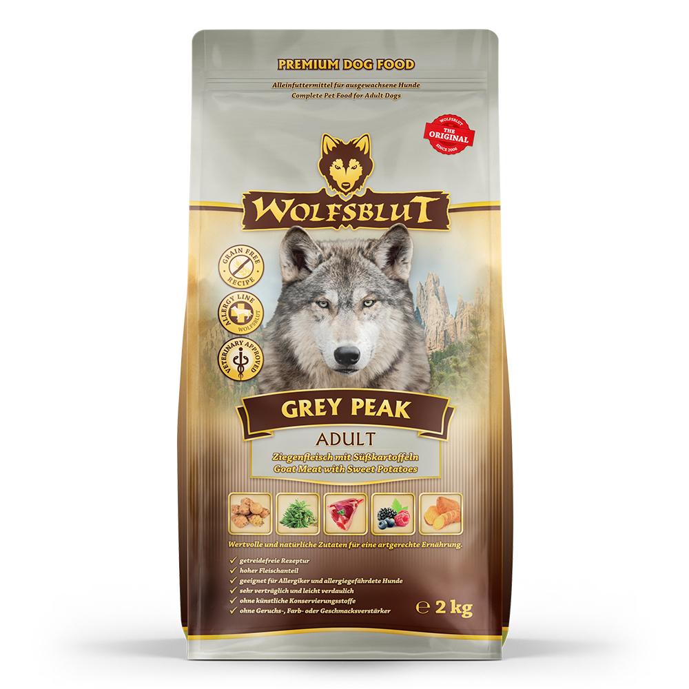 petspremium Wolfsblut Grey Peak - Ziegenfleisch und Süßkartoffel Adult Trockenfutter 2 kg Blitzangebot