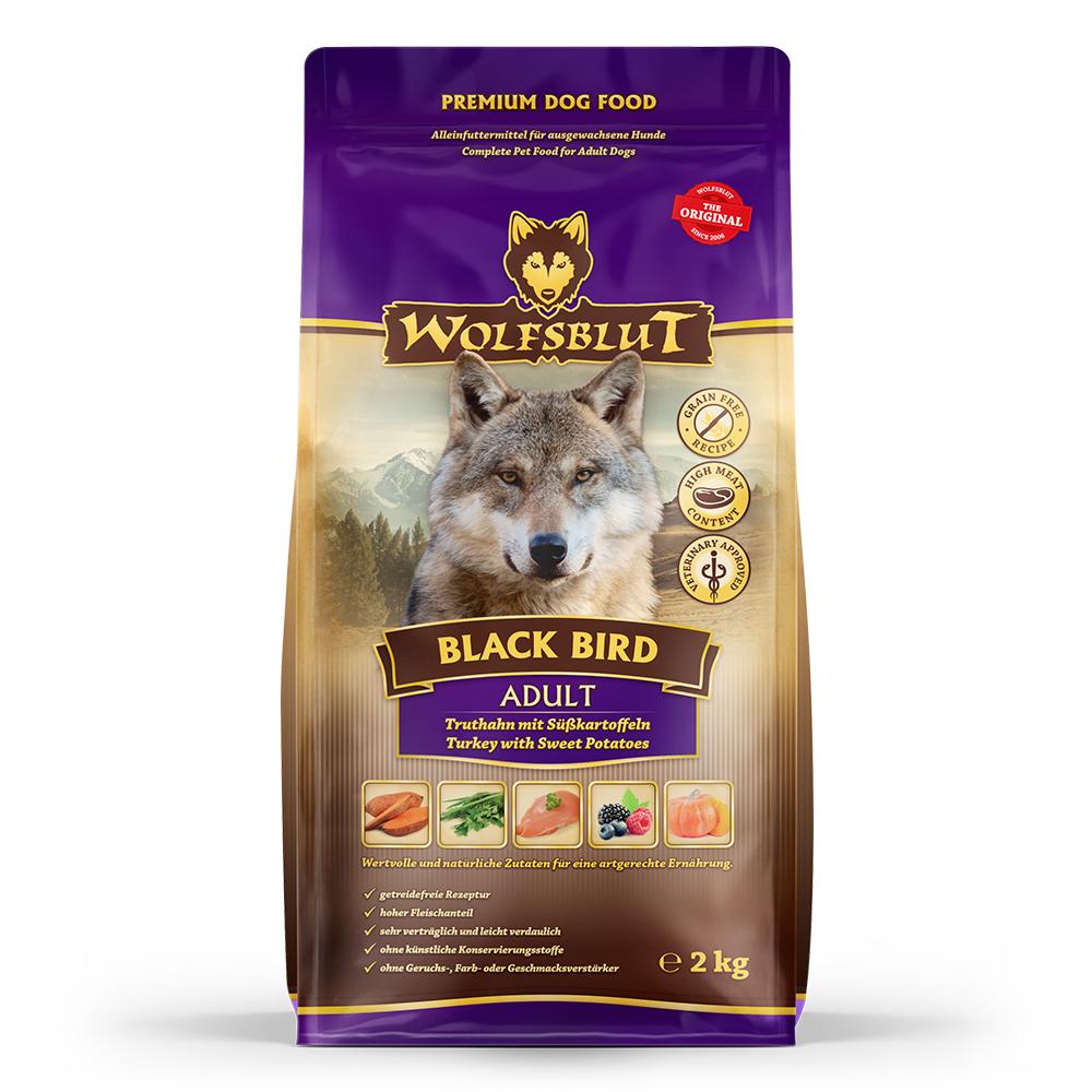 petspremium Wolfsblut Black Bird - Truthahn und Süßkartoffel Adult Trockenfutter 3 x 2 kg Begrenzt auf 3 Tage
