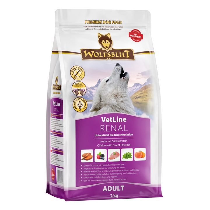 petspremium Wolfsblut Renal VetLine Trockenfutter 2 kg