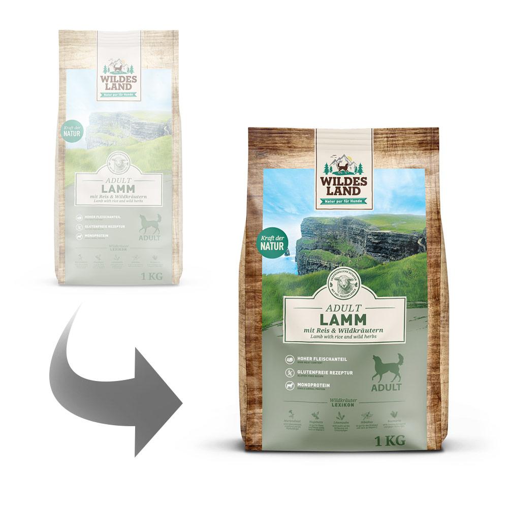 petspremium Wildes Land Lamm mit Reis und Wildkräutern Classic Adult Trockenfutter 4 x 1 kg Fabrikpreis