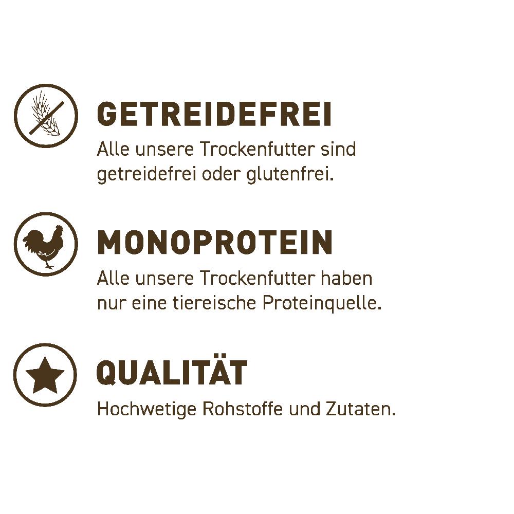 petspremium Wildes Land Huhn mit Kürbis & Zucchini BIO Adult Nassfutter 6 x 400 g Online Shopping
