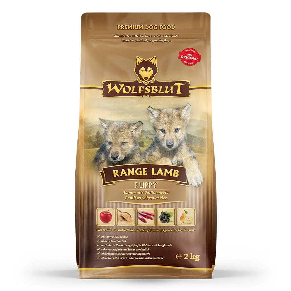 petspremium Wolfsblut Range Lamb - Lamm und Vollkornreis Puppy Trockenfutter 3 x 2 kg Osterangebot
