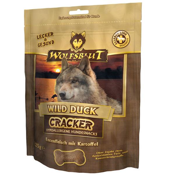 petspremium Wolfsblut Wild Duck - Entenfleisch Cracker Snack 3 x 225 g