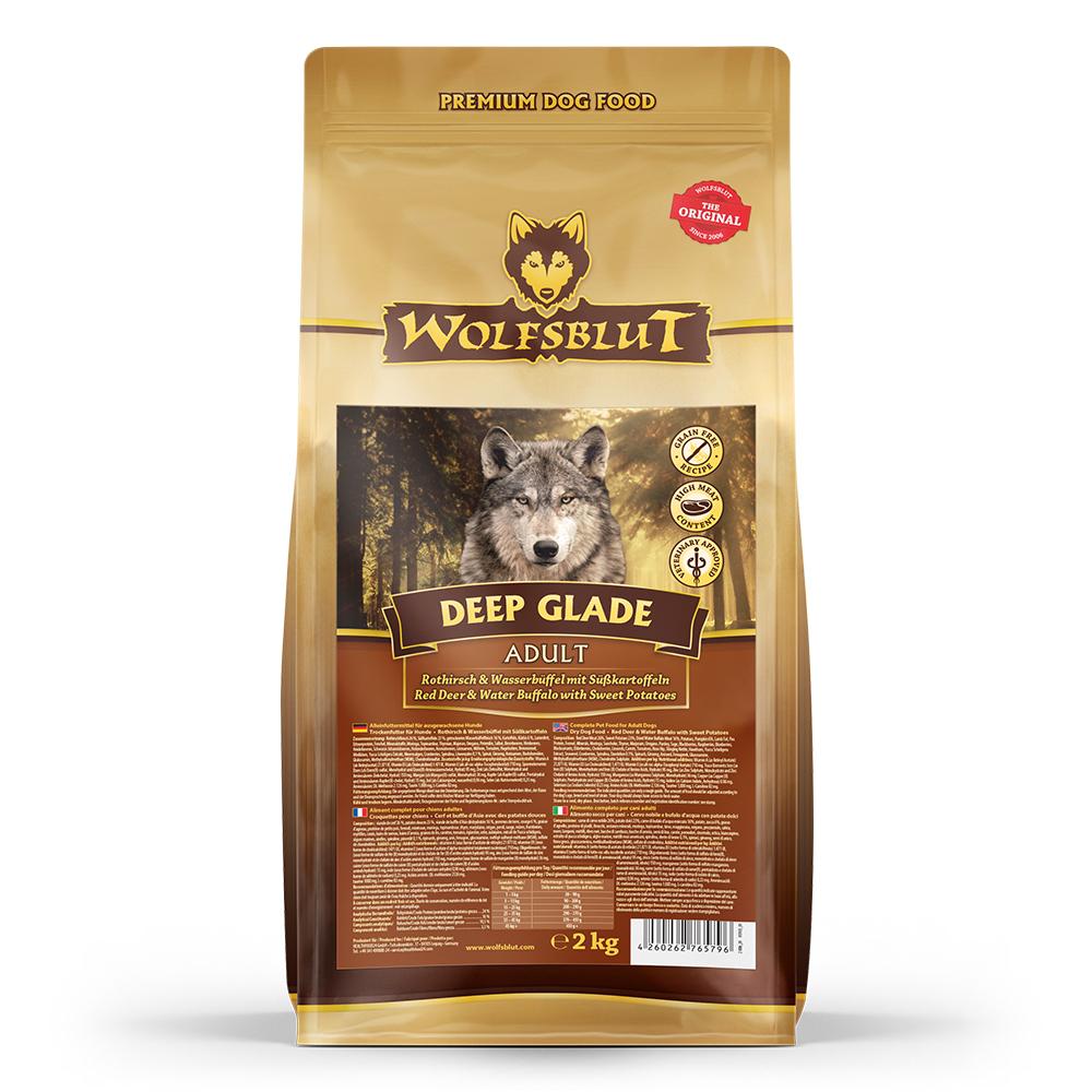 petspremium Wolfsblut Deep Glade - Rothirsch und Wasserbüffel Adult Trockenfutter 2 kg Bis zu 60% Rabatt