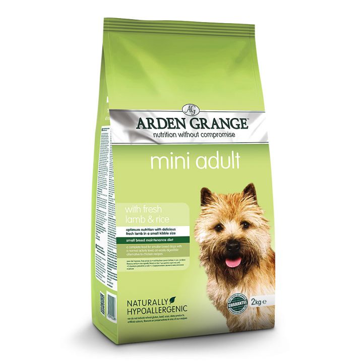 petspremium Arden Grange Mini Adult mit frischem Lammfleisch & Reis Trockenfutter 2 kg