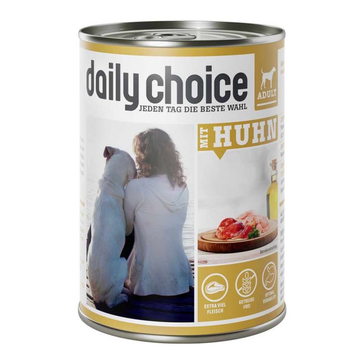 petspremium daily choice mit Huhn Nassfutter 6 x 400 g Preisnachlass