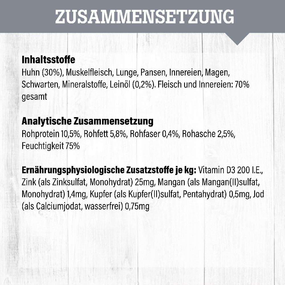 petspremium daily choice mit Huhn Nassfutter 6 x 400 g Preisnachlass