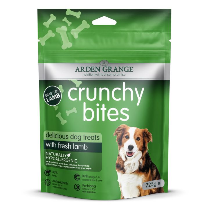 petspremium Arden Grange Crunchy Bites mit frischem Lamm Snack 10 x 225 g