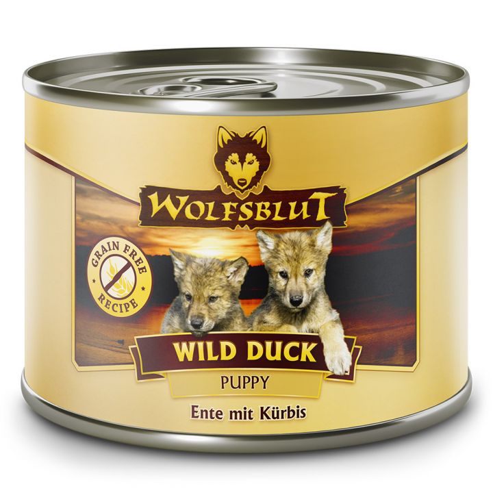 petspremium Wolfsblut Wild Duck - Ente mit Kürbis Puppy Nassfutter 6 x 200 g