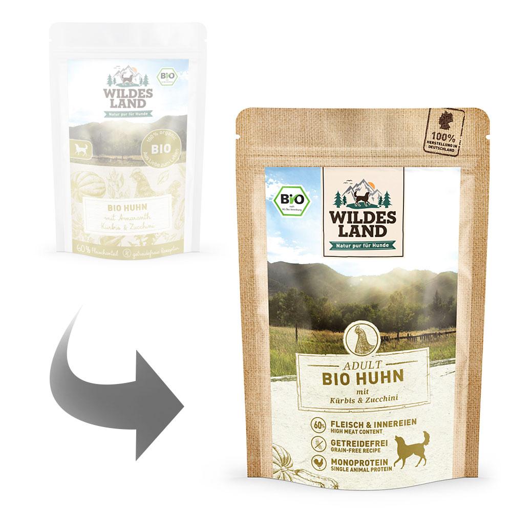 petspremium Wildes Land Huhn mit Kürbis & Zucchini BIO Adult Nassfutter 10 x 125 g Hotsell