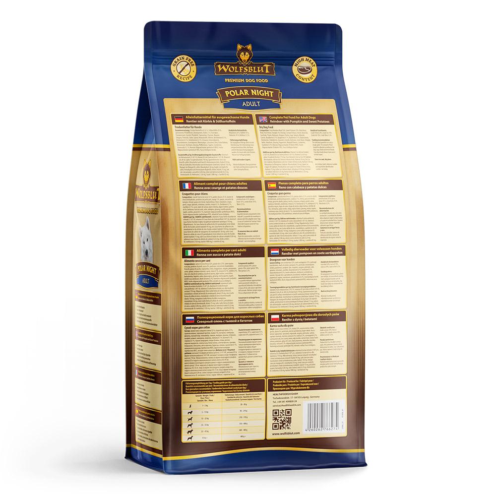 petspremium Wolfsblut Polar Night - Rentierfleisch und Kürbis Adult Trockenfutter 2 kg Meist gekauft
