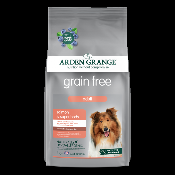 petspremium Arden Grange Adult Lachs & Superfoods Grainfree Trockenfutter 2 kg Exklusive Angebote