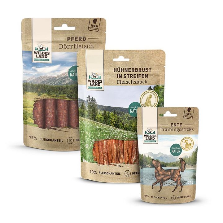 petspremium Wildes Land Snackpaket Wildes Land Snack 1 Paket