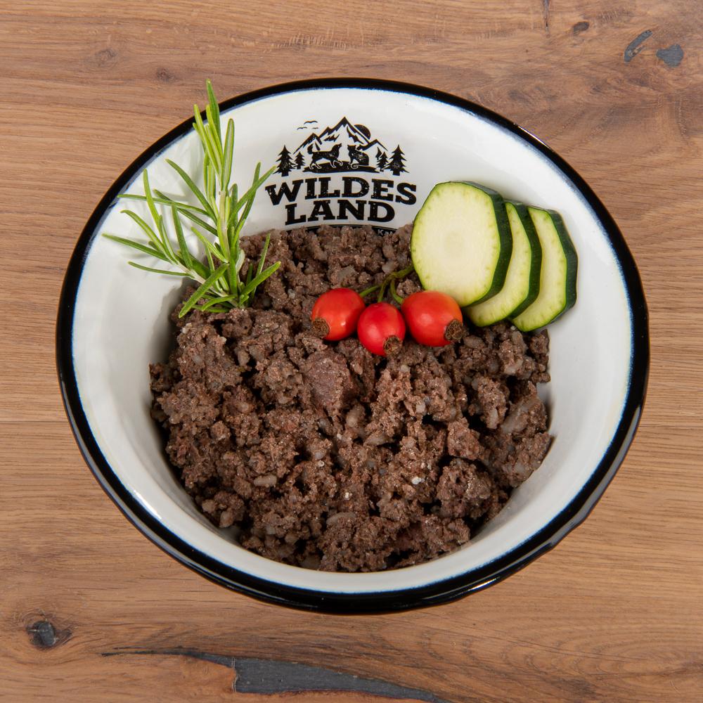 petspremium Wildes Land Lamm mit Reis Zucchini Wildkräutern und Distelöl Classic Adult Nassfutter 8 x 150 g Wochenangebot