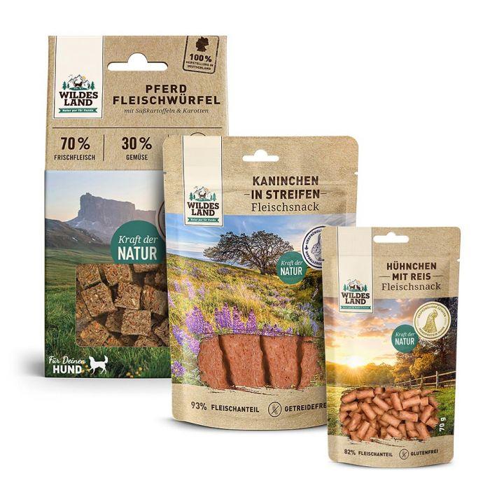 petspremium Wildes Land Snackpaket Wildes Land Snack 1 Paket