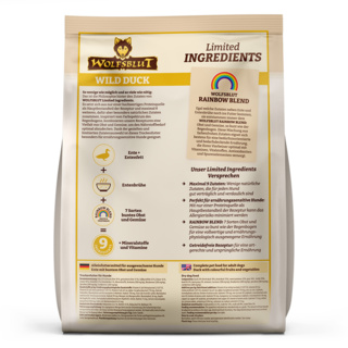 petspremium Wolfsblut Limited Ingredients Wild Duck - Ente und Süßkartoffel Adult Trockenfutter 1 kg Rabatte dieses Monats