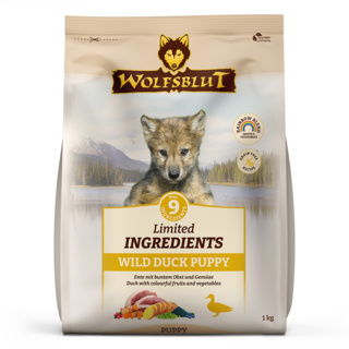 petspremium Wolfsblut Limited Ingredients Wild Duck - Ente und Süßkartoffel Puppy Trockenfutter 1 kg Online
