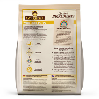 petspremium Wolfsblut Limited Ingredients Wild Duck - Ente und Süßkartoffel Puppy Trockenfutter 1 kg Online