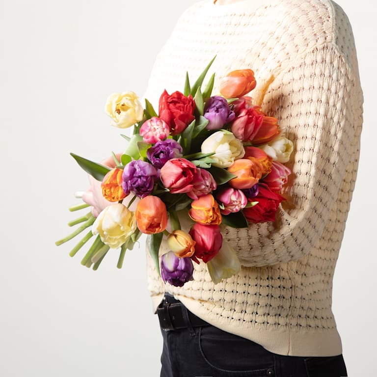 blume2000 Bunte Tulpen 'Flower Bomb' - 30 Stiele Letzte 2 Tage