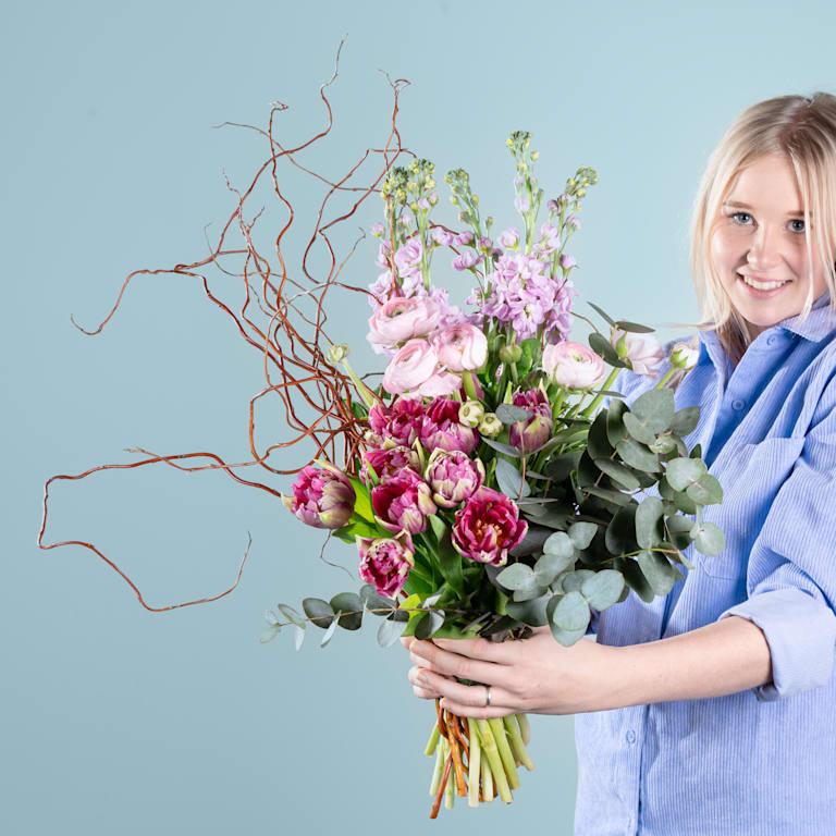 blume2000 Frühlingsblumenmix Pink Bis zu 50% Rabatt
